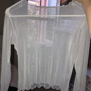 Sheer brandy Melville long sleeve